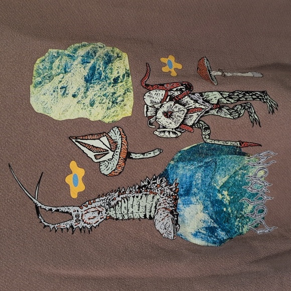 Volcom Chrissie Abbot X French Graphic Sweatshirt - Picture 2 of 5